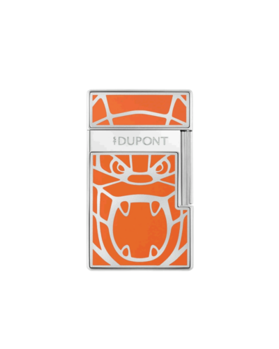 S.T. Dupont Biggy Orange Lacquer Kong Torch Lighter by Richard Orlinski