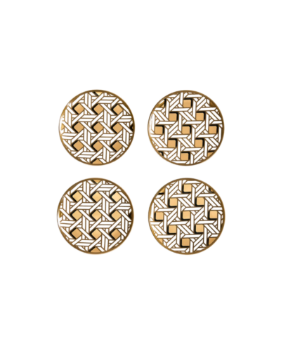 Basketweave Coasters