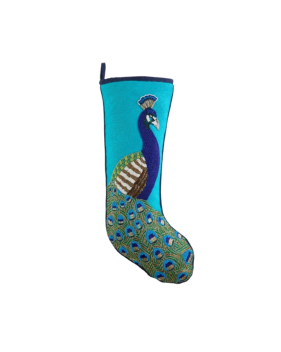 Peacock Stocking