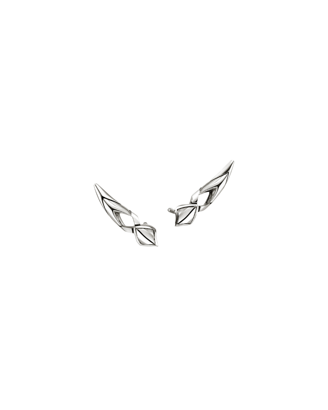 John Hardys Naga sterling silver stud earrings
