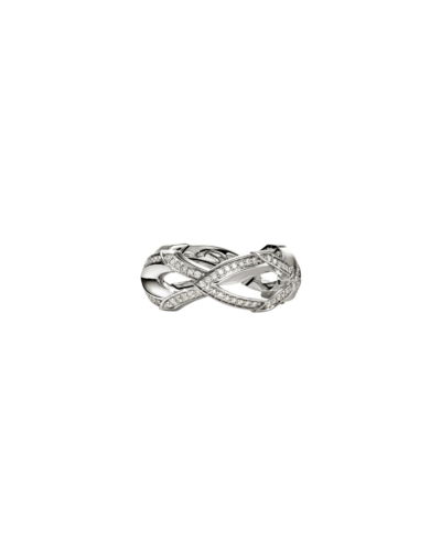 John Hardy Naga sterling silver 8.5mm band ring