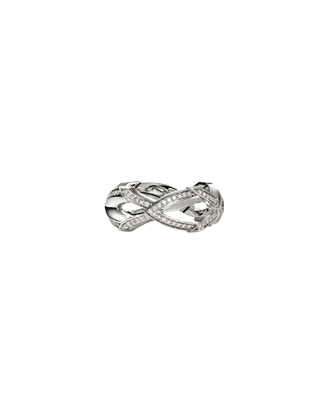 John Hardy Naga sterling silver 8.5mm band ring