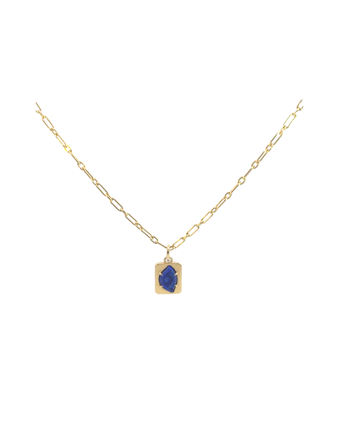 Lapis eye Necklace
