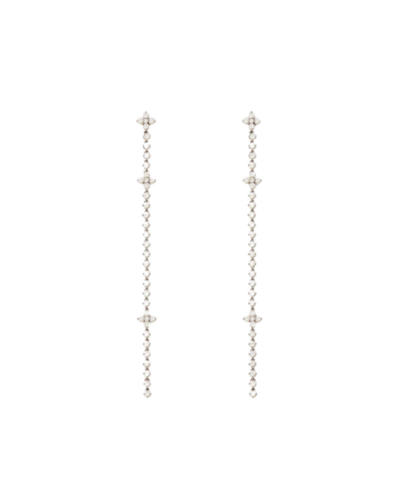 PDPAOLA 18KWG Maggie Infinity Earrings