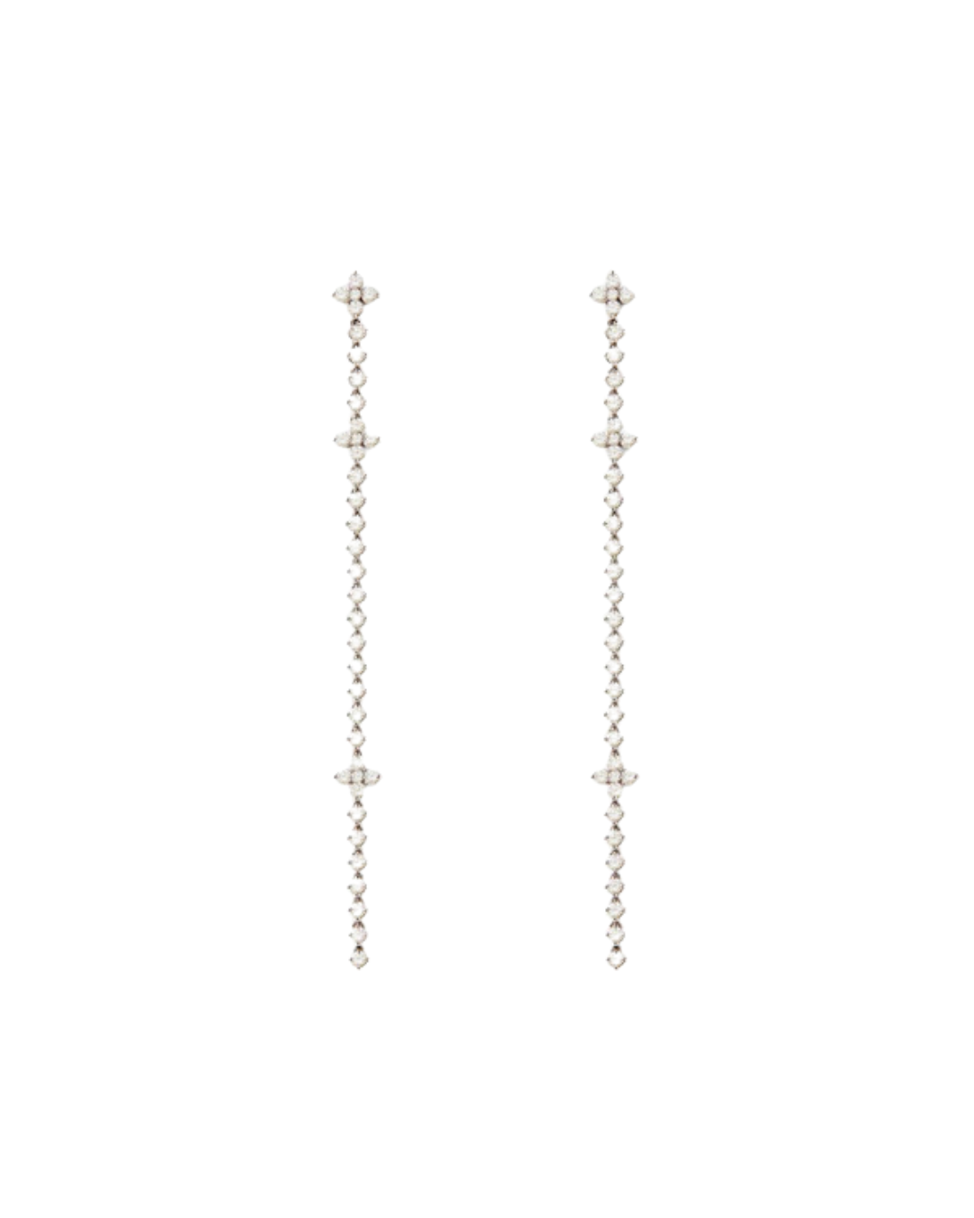 PDPAOLA 18KWG Maggie Infinity Earrings