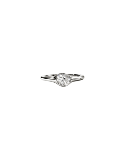 Lovestruck diamond ring in sterling silver