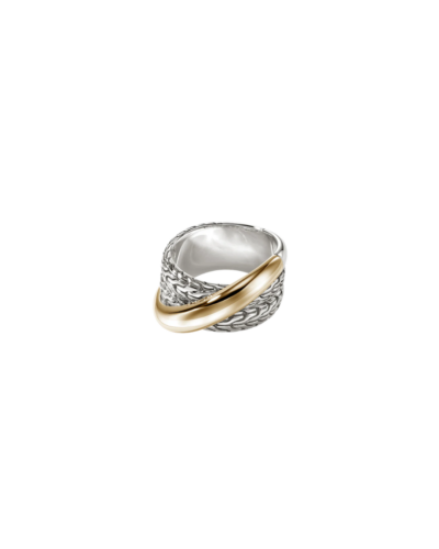 John Hardy Essentials crossover ring