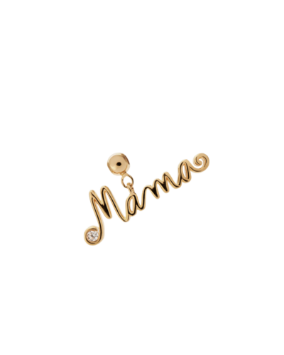 Yellow Gold Plated Mama Charm