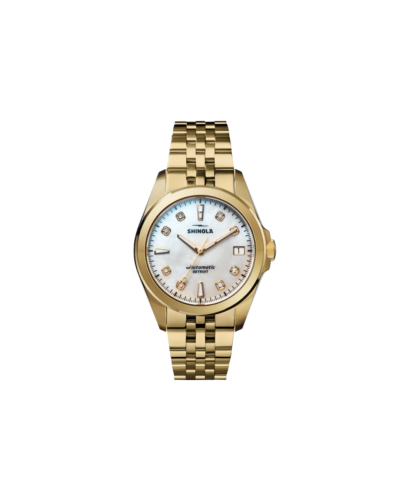 Circadian Monster Automatic 36mm Watch  Diamond Mother of Pearl Dial