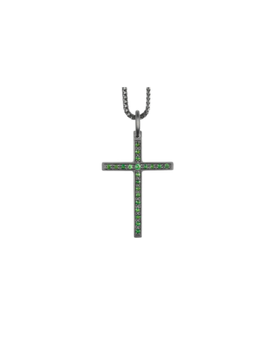 Marco Dal Maso The Cross Tsavorite Pendant Necklace from The Cross Collection