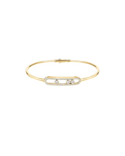 Move pavé thin bracelet, size Small