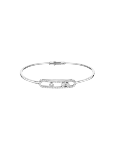 Move pavé thin bracelet