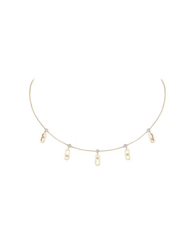 Messikas 18K yellow gold Move Uno Tassel choker