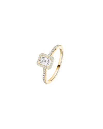 Joy diamond ring in 18K yellow gold, size 6.75