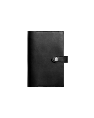 Medium Snap Journal Cover in Black
