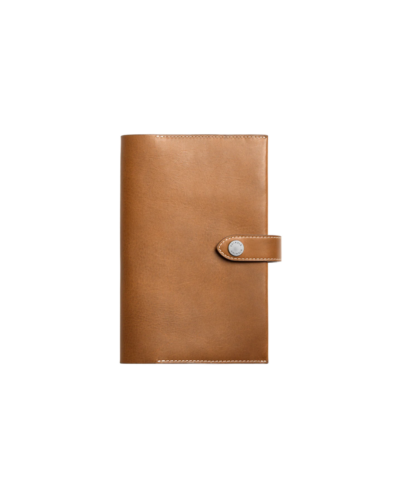 Medium Snap Journal Cover in Tan