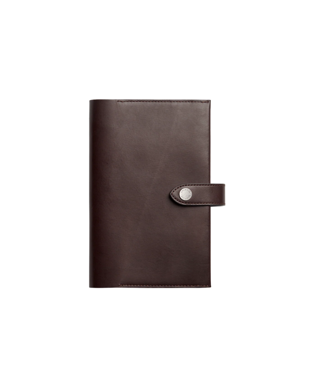 Medium Snap Journal Cover in Dark Brown