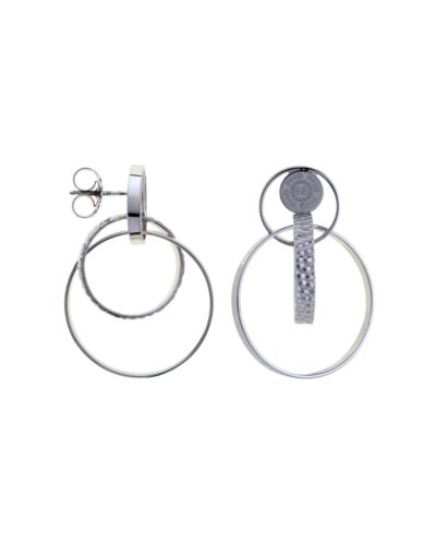 Deep Friendship Silver Earrings