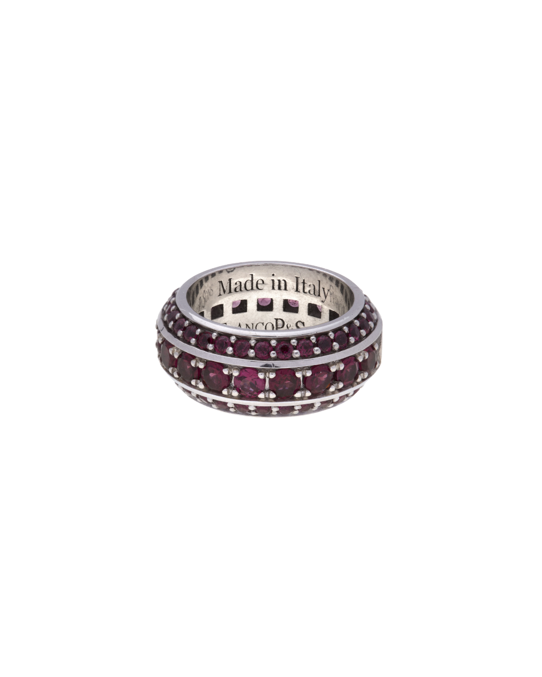 Success Black Diamond Sterling Silver Ring Size 10