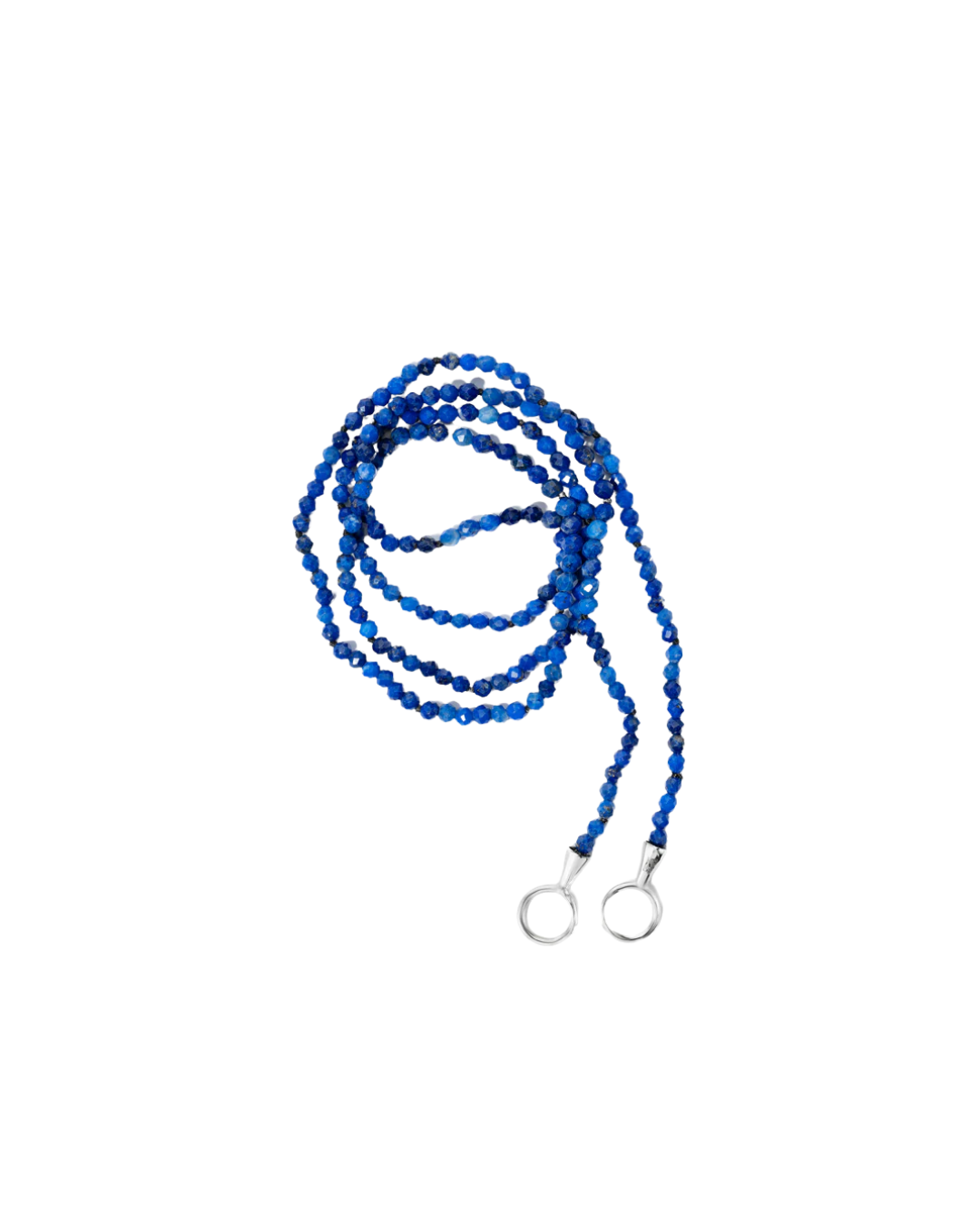 Marla Aaron’s Itty Bitty Strand in lapis lazuli