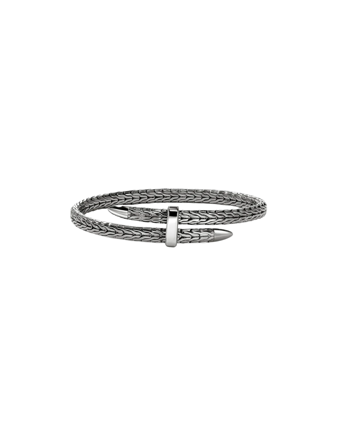 Spear Flex Cuff, Dark Silver Size XL