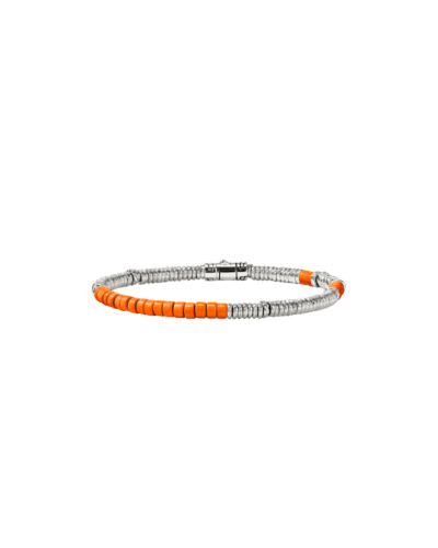 John Hardy Sterling Silver Heishi Bracelet.