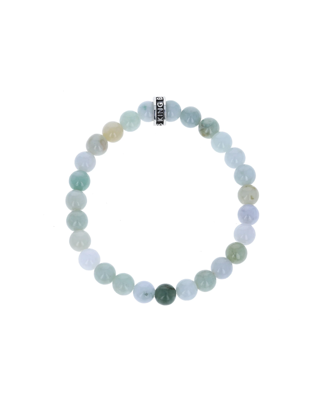Burma Jade Bracelet with Logo Ring