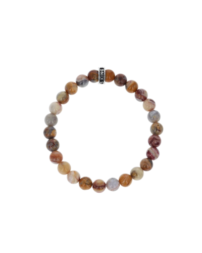 Jasper Bracelet with Logo Ring