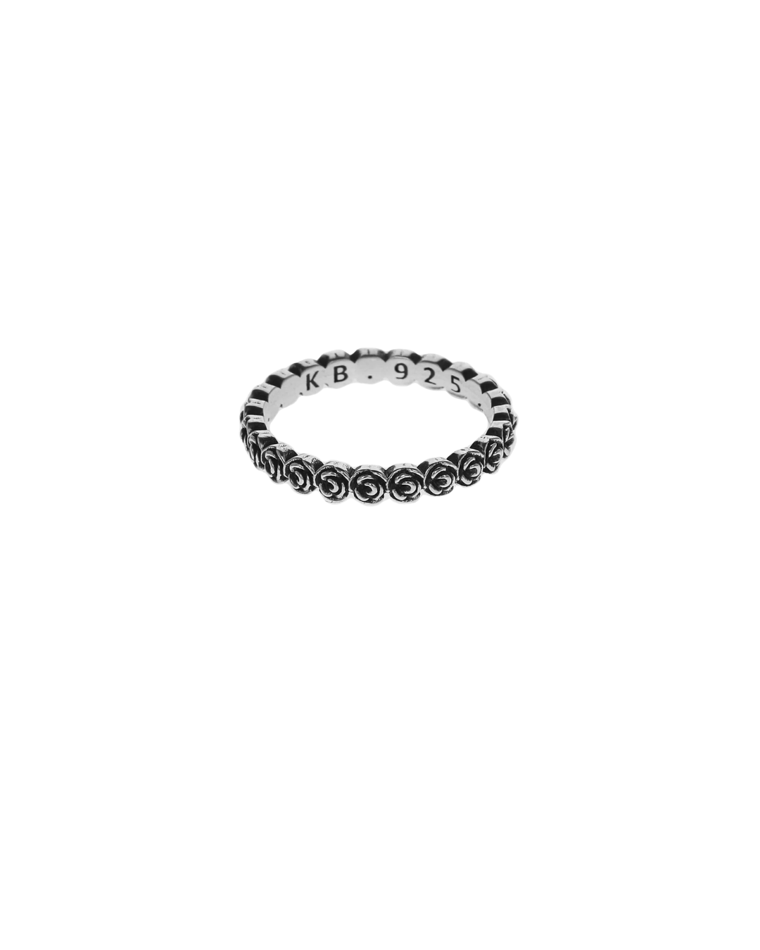 Super Micro Rose Stackable Ring, Size 11