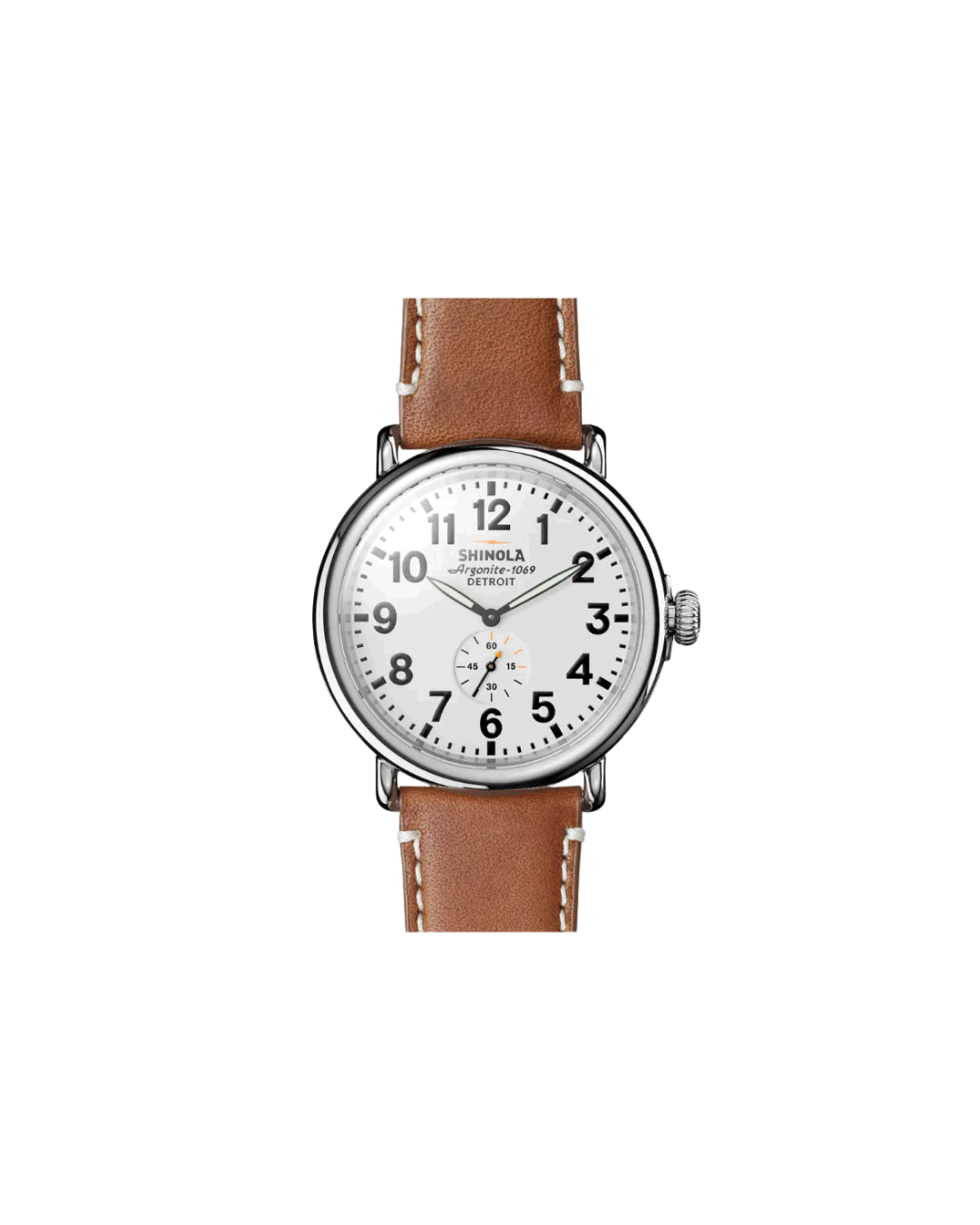 Runwell Watch, 47mm, Tan