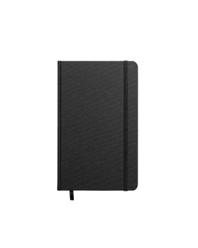 Medium Hard Grid Journal in Black