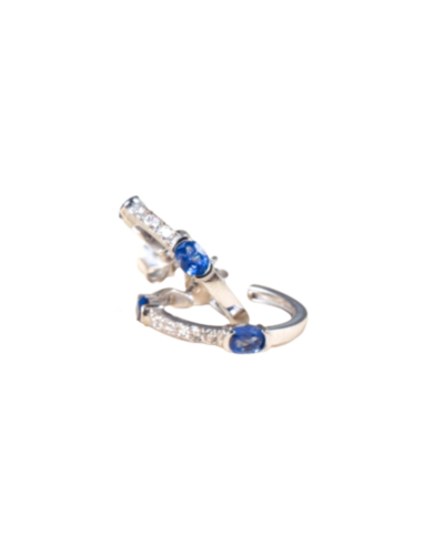 18KWG Earring