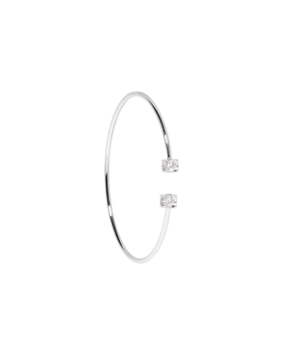 Danhov 18KWG Le Cube Diamond Flex Cuff Bracelet