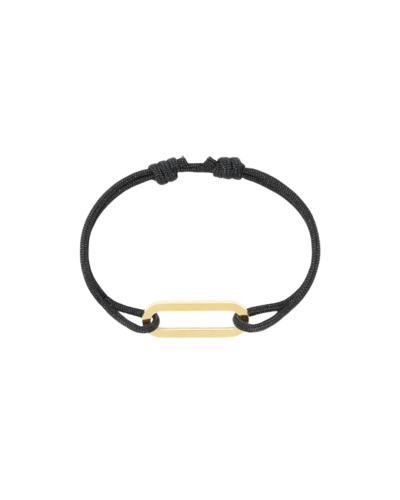 Dinh Van Maillon L Cord Bracelet in Yellow Gold