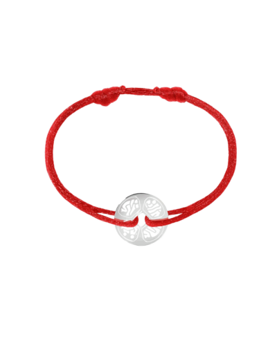 Kamasutra Cord Bracelet 19MM Silver