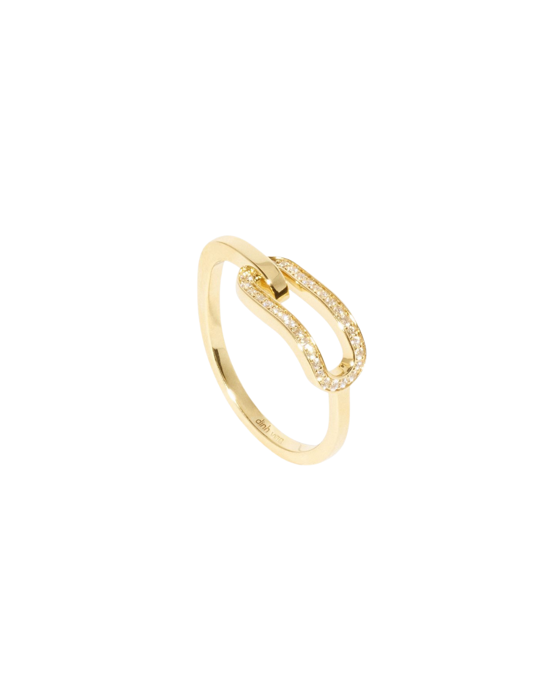 Maillon Small Diamond Ring