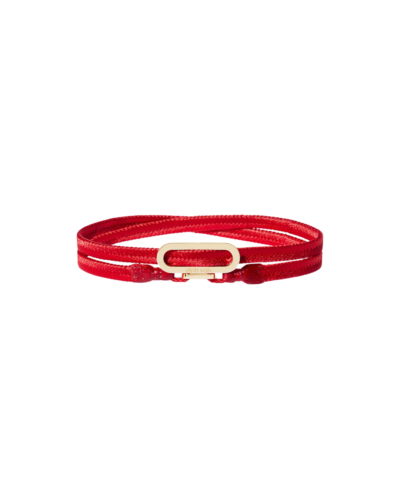 Danhov Red Weave Maillon Woven Bracelet Xl without Bracelet Clasp