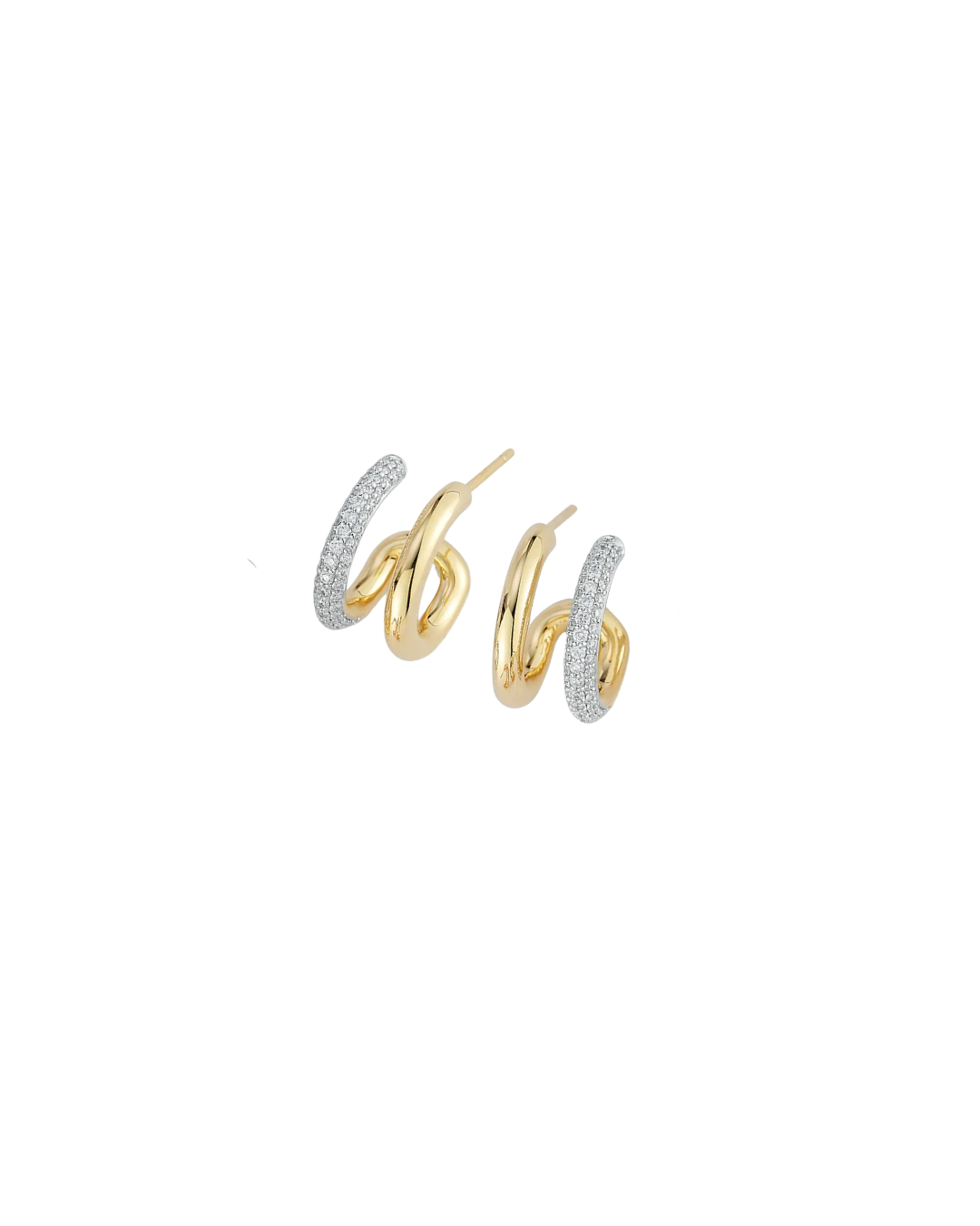 The Walters Faith Morrell Elongated Link Hoop Earrings