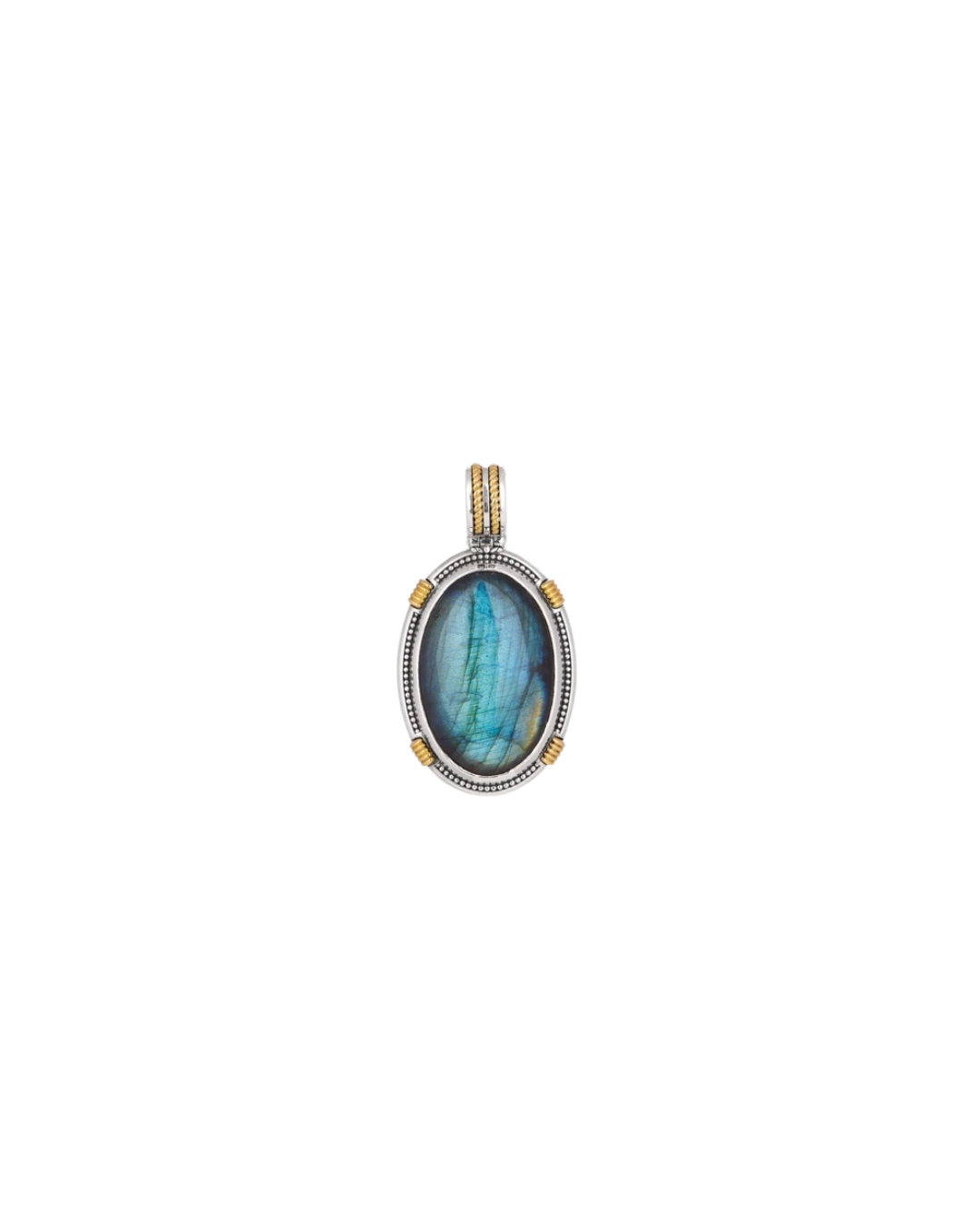 Oval Labradorite Pendant