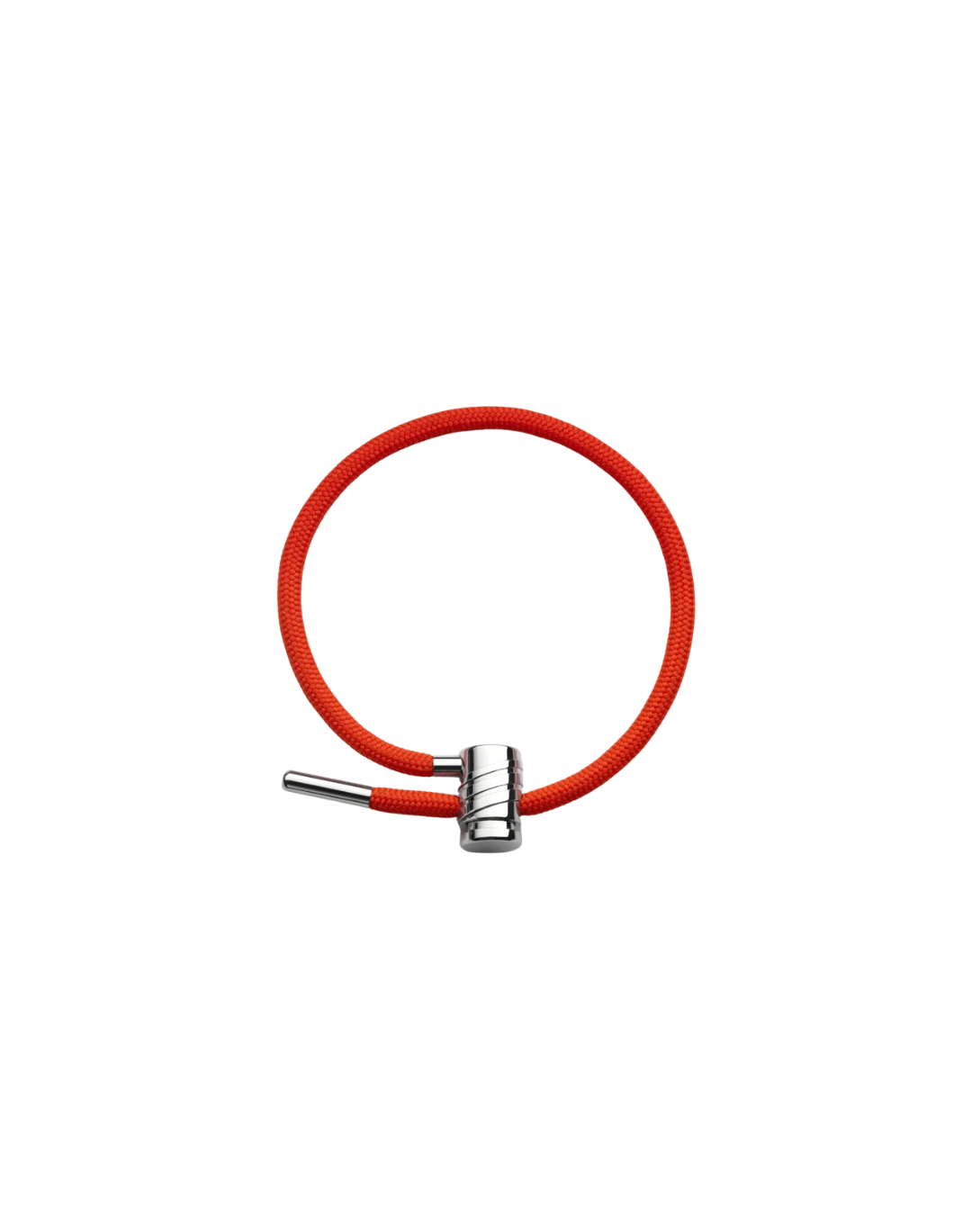 Titanium Mini Latch on Orange Cord Size M