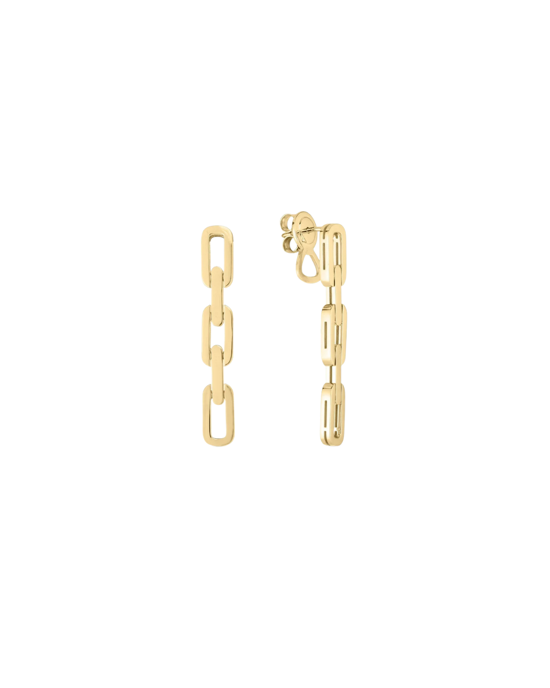 Navarra Three Link Drop Earrings