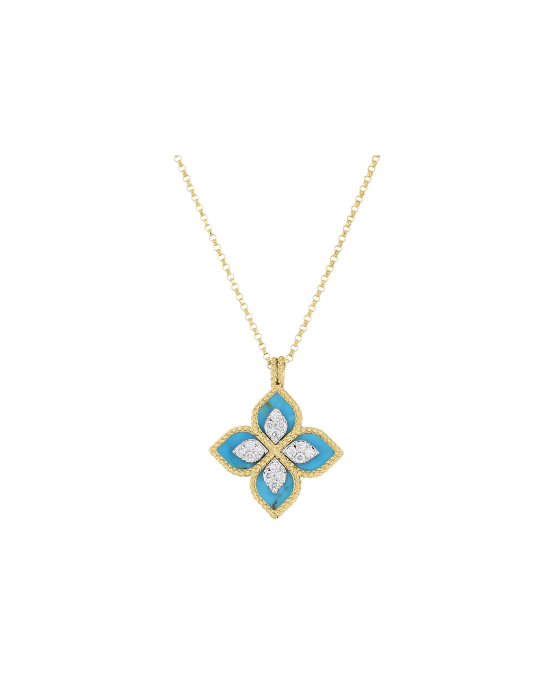 Roberto Coin Venetian Princess Flower Necklace