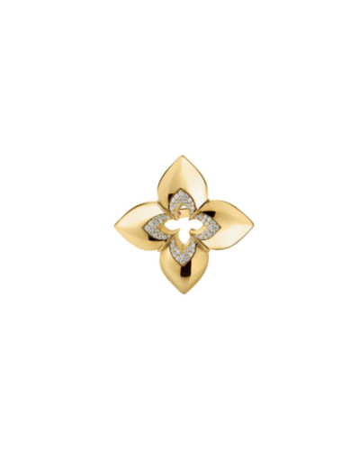 18KY Venetian Princess Ring with Diamonds