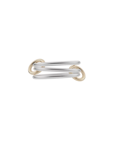 Spinelli Kilcollins 18KYG and Sterling Silver Solarium SG Ring