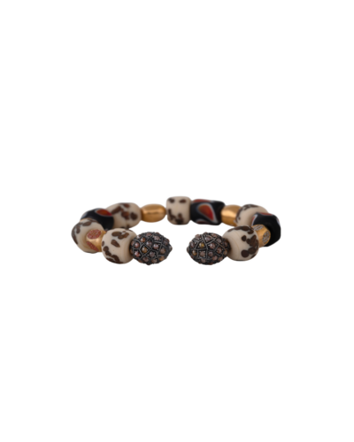 Sevan 24K Yellow Gold and Sterling Silver Bead Bracelet