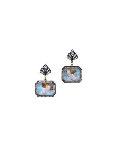 Sevan Cupid Drop Earrings
