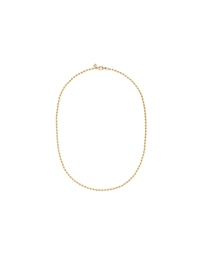 18K Large Ballchain 16"