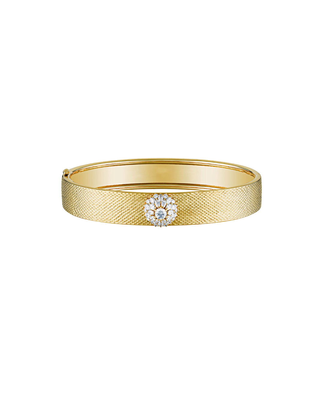 Simple Fancy Daisy Bangle, size Large