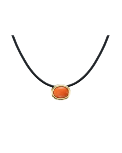 Becks 18KYG Scuba Red Coral Choker