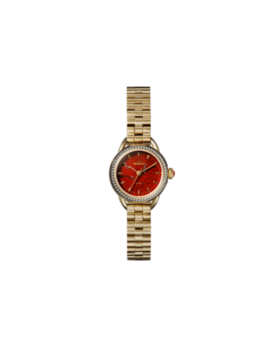 Runabout Gilda Radner Diamond Limited Edition Watch 25mm Red Jasper Dial